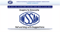 Desktop Screenshot of inssanindia.com